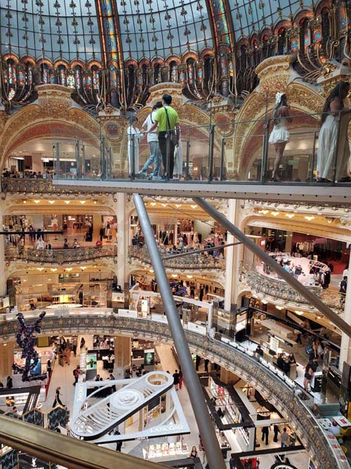 Galeries Lafayette, 40 Boulevard Haussmann, 9e Arrondissement, Paris, France, July 17, 2025