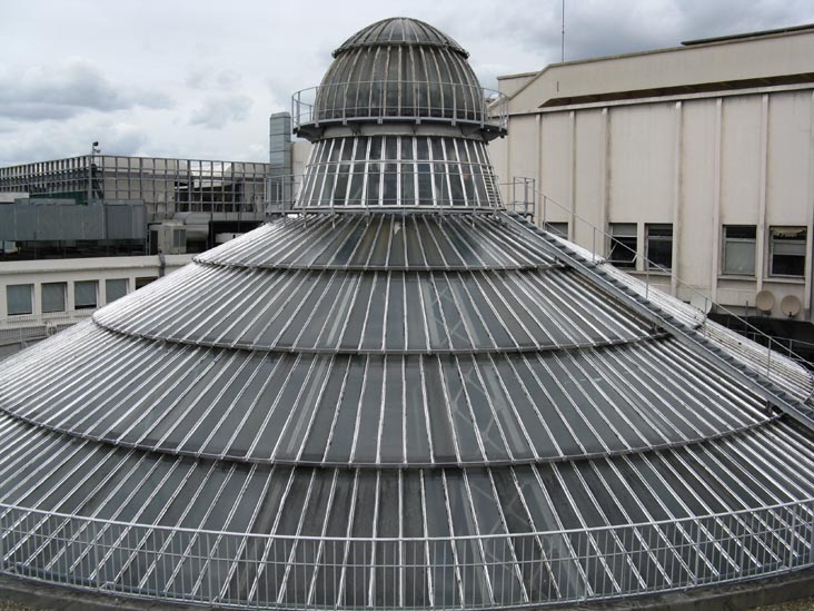 Lafayette Coupole (Dome) From Roof, Galeries Lafayette, 40, Boulevard Haussmann, 9e Arrondissement, Paris, France