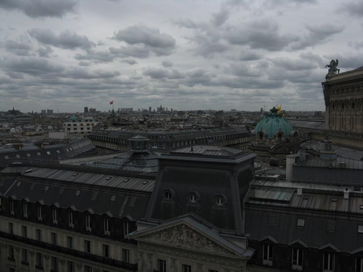 View From Galeries Lafayette Roof, 40, Boulevard Haussmann, 9e Arrondissement, Paris, France