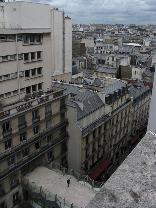 Rue de Mogador From Galeries Lafayette Roof, 40, Boulevard Haussmann, 9e Arrondissement, Paris, France