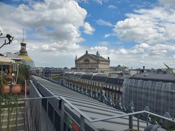 View From Printemps Haussmann, 64 Boulevard Haussmann, 9e Arrondissement, Paris, France, July 17, 2025