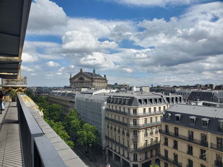 View From Printemps Haussmann, 64 Boulevard Haussmann, 9e Arrondissement, Paris, France, July 17, 2025