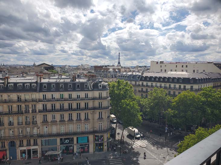View From Printemps Haussmann, 64 Boulevard Haussmann, 9e Arrondissement, Paris, France, July 17, 2025