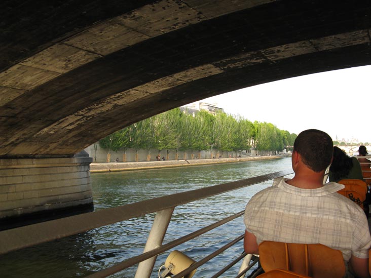 Pont du Carrousel, Bateaux-Mouches Sightseeing Cruise, River Seine, Paris, France