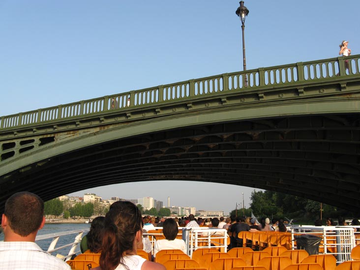 Pont de Sully, Bateaux-Mouches Sightseeing Cruise, River Seine, Paris, France