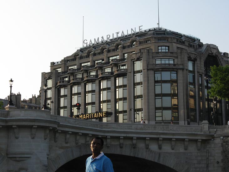 La Samaritaine From Bateaux-Mouches Sightseeing Cruise, River Seine, Paris, France