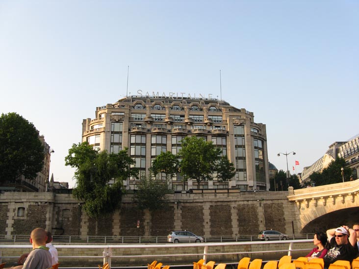 La Samaritaine From Bateaux-Mouches Sightseeing Cruise, River Seine, Paris, France