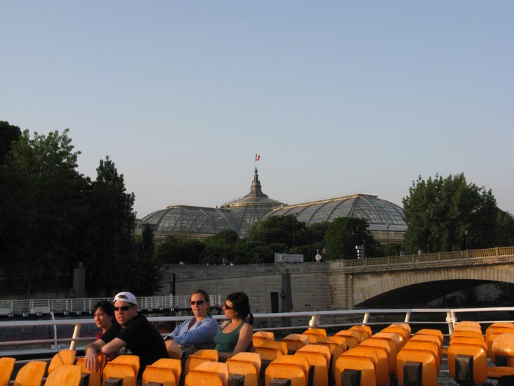 Grand Palais From Bateaux-Mouches Sightseeing Cruise, River Seine, Paris, France