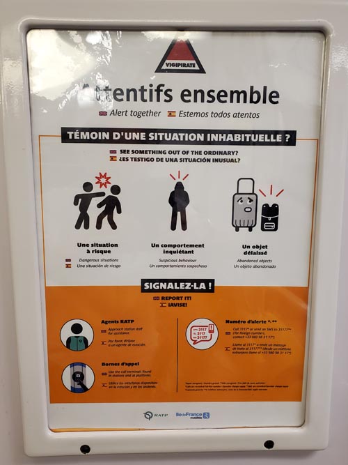 RATP Public Service Ad, Paris, France, July 17, 2025