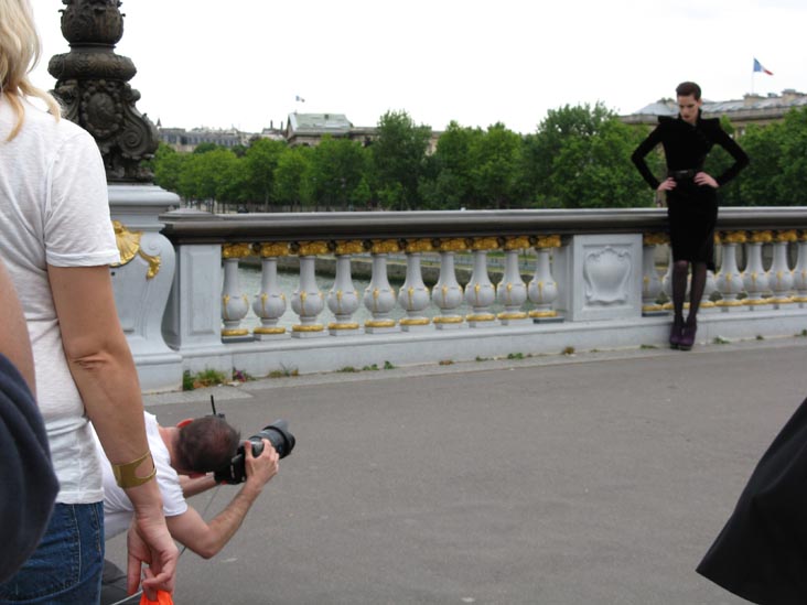 Photo Shoot, Pont Alexandre III, Paris, France
