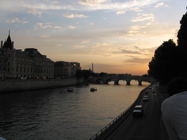 View From Pont-au-Change, Paris, France