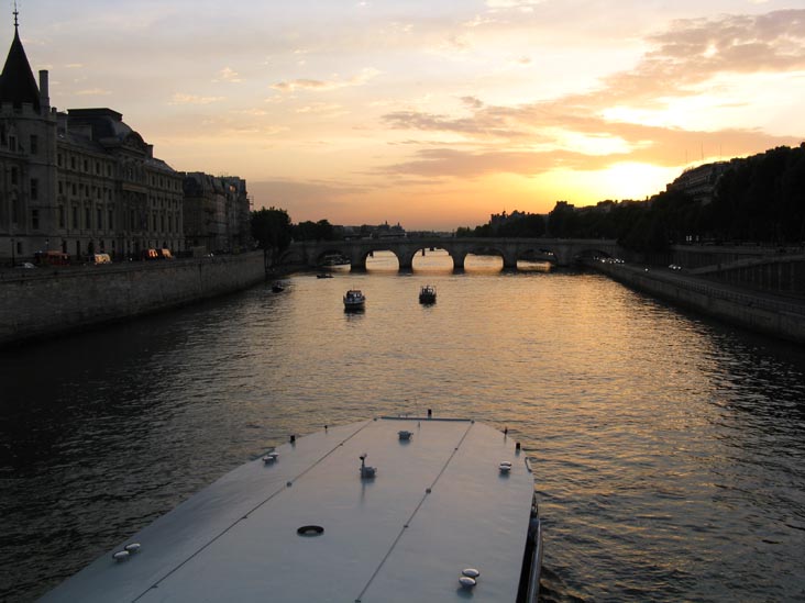 View From Pont-au-Change, Paris, France