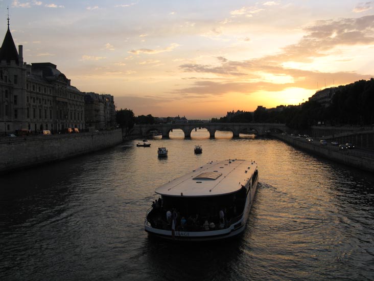 View From Pont-au-Change, Paris, France