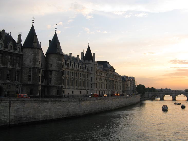 View From Pont-au-Change, Paris, France