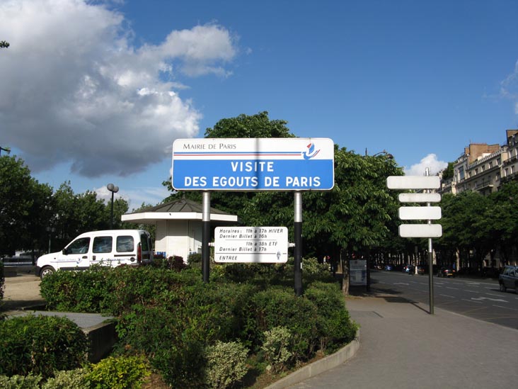 Le Musée des Égouts de Paris (Paris Sewer Museum), Pont de l'Alma, Paris, France