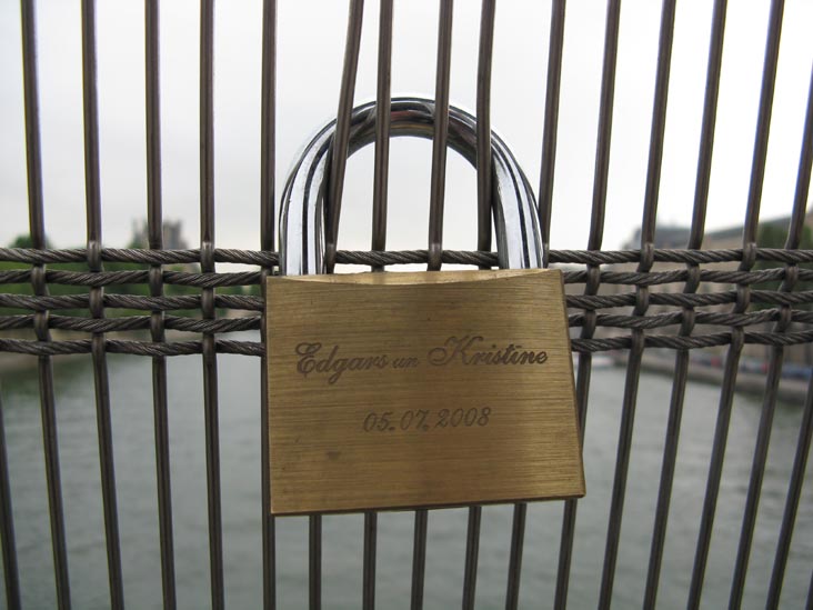 Passerelle Léopold-Sédar-Senghor (Pont de Solférino), Paris, France