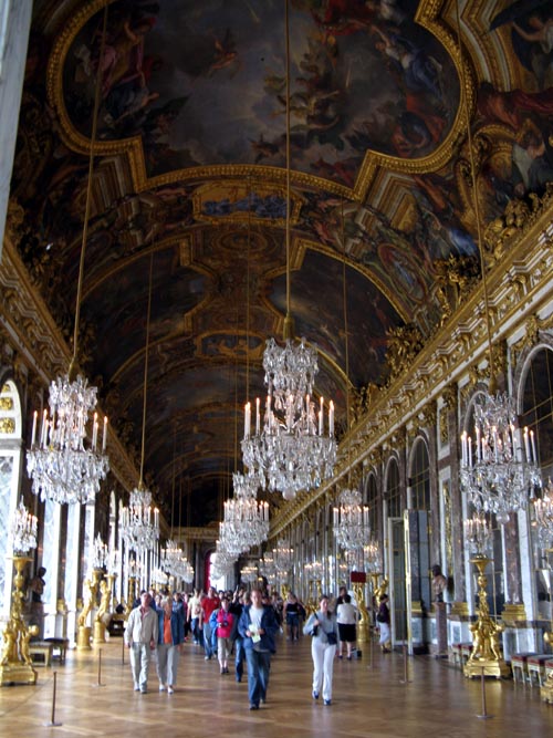 Hall of Mirrors (La Galerie des Glaces), Ch&acirc;teau de Versailles (Palace of Versailles), Versailles, France