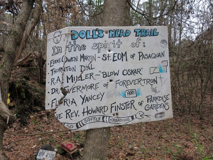 Doll's Head Trail, Constitution Lakes Park, Atlanta, Georgia, February 22, 2019