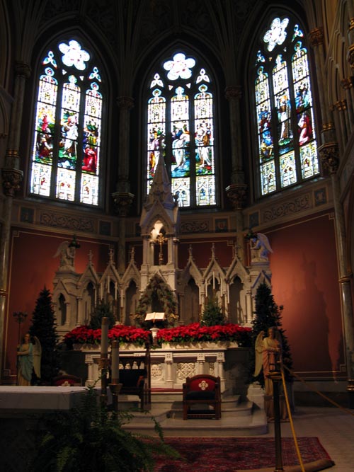Altar, Cathedral of St. John the Baptist, 222 East Harris Street, Savannah, Georgia