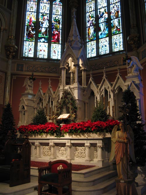 Altar, Cathedral of St. John the Baptist, 222 East Harris Street, Savannah, Georgia