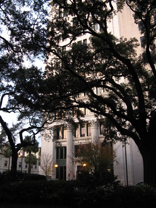 2 East Bryan Street From Johnson Square, Savannah, Georgia