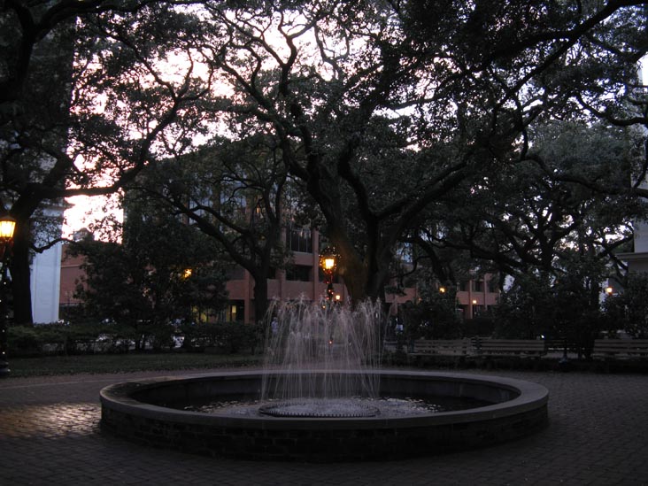 Fountain, Johnson Square, Savannah, Georgia
