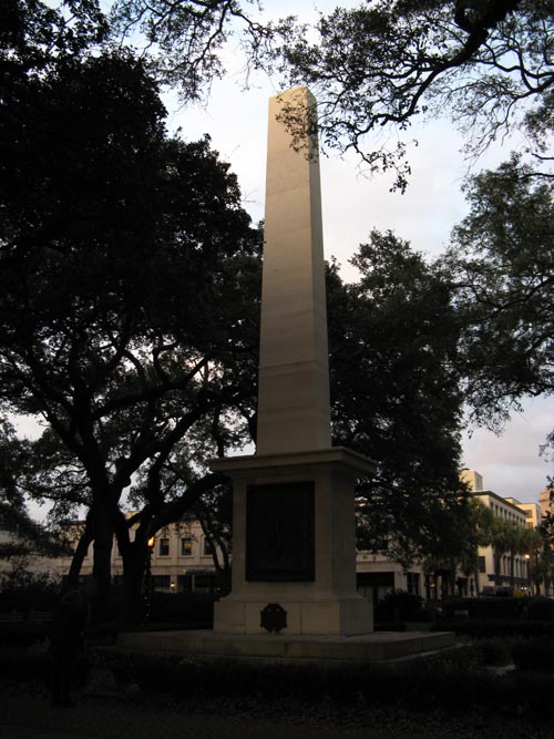Nathanael Greene Monument, Johnson Square, Savannah, Georgia