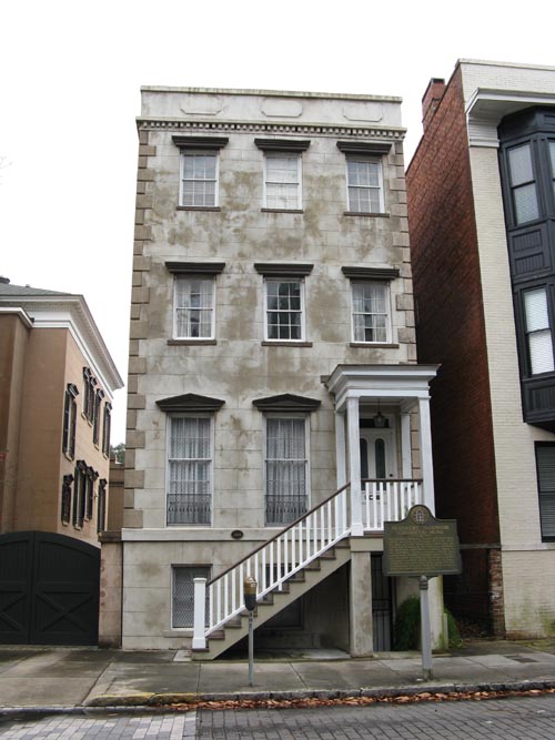 Flannery O'Connor Childhood Home, 207 East Charlton Street, Off Of Lafayette Square, Savannah, Georgia