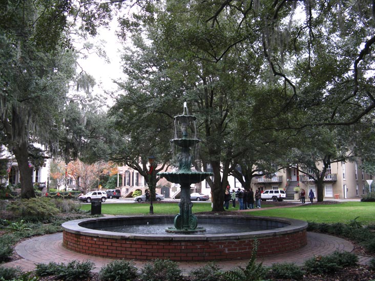Fountain, Lafayette Square, Savannah, Georgia