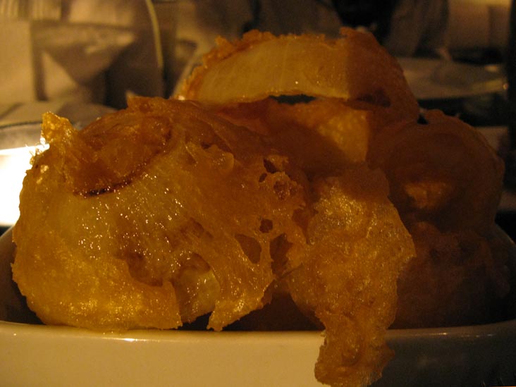 Tempura Vidalia Onion Rings, Local 11 Ten, 1110 Bull Street, Savannah, Georgia