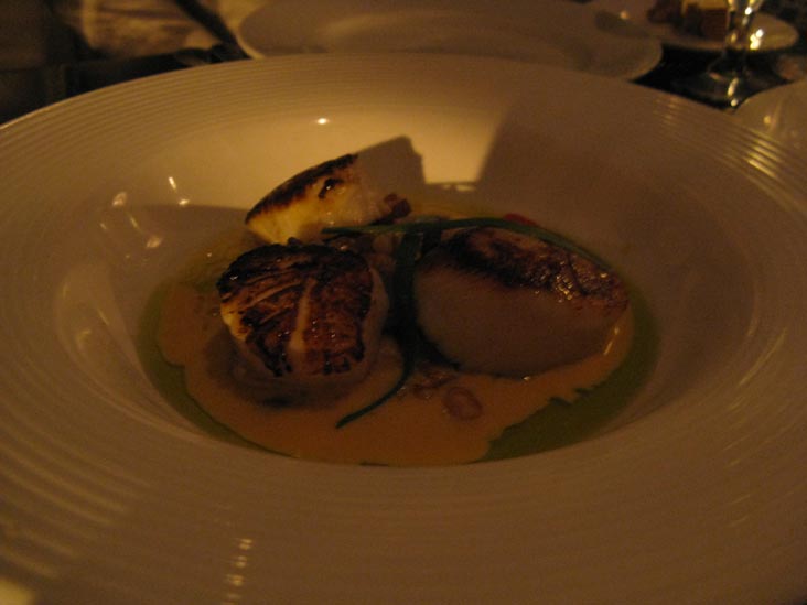 Seared Carolina Sea Scallops, Local 11 Ten, 1110 Bull Street, Savannah, Georgia