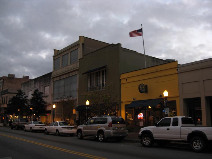 Broughton Street Between Bull Street and Drayton Street, Savannah, Georgia