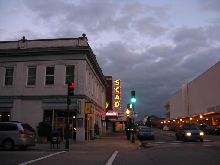 Broughton Street and Abercorn Street, NE Corner, Savannah, Georgia