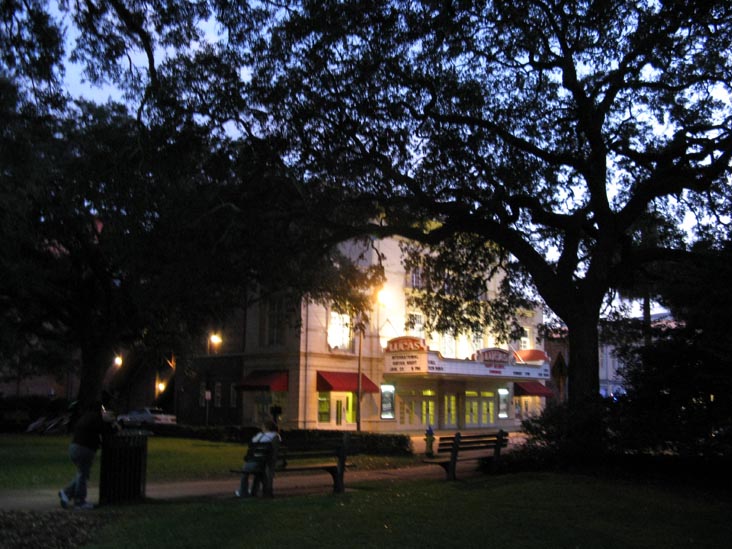 Lucas Theatre From Reynolds Square, Savannah, Georgia