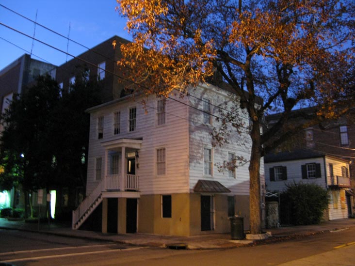 Savannah Ghosts Walking Tour, Bryan Street and Lincoln Street, NW Corner, Savannah, Georgia