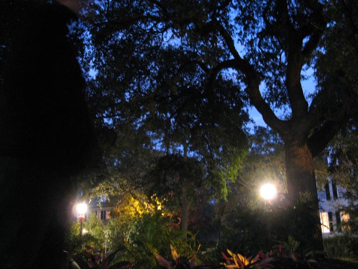 Savannah Ghosts Walking Tour, Warren Square Stop, Savannah, Georgia