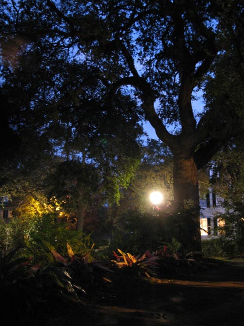 Savannah Ghosts Walking Tour, Warren Square Stop, Savannah, Georgia