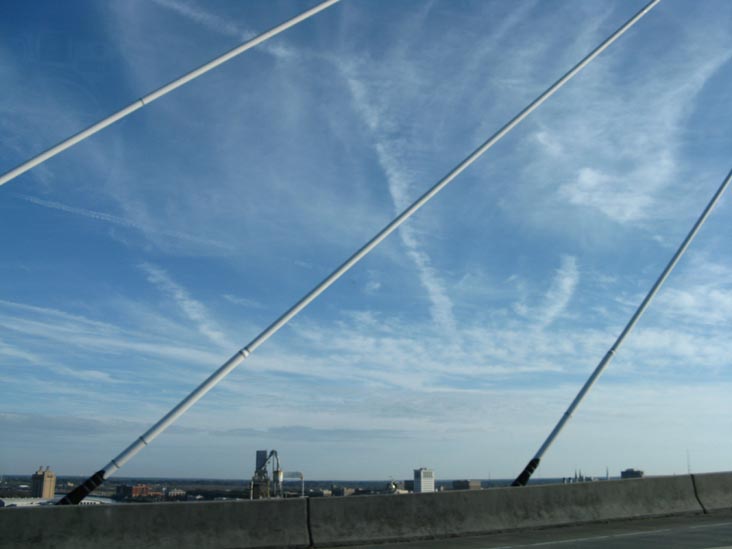 Crossing Talmadge Memorial Bridge Into Savannah, Georgia From South Carolina, December 31, 2009