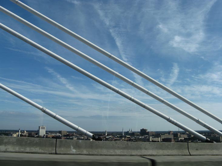 Crossing Talmadge Memorial Bridge Into Savannah, Georgia From South Carolina, December 31, 2009