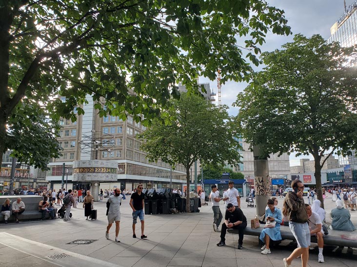 Alexanderplatz, Berlin, Germany, July 30, 2025