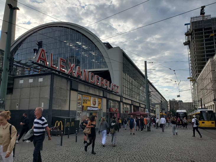 Alexanderplatz S-Bahn Station, Alexanderplatz, Berlin, Germany, July 30, 2025