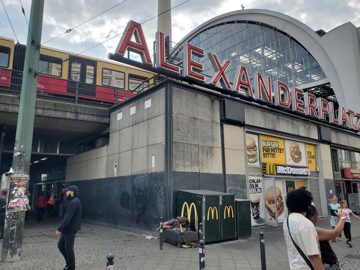 Alexanderplatz S-Bahn Station, Alexanderplatz, Berlin, Germany, July 30, 2025