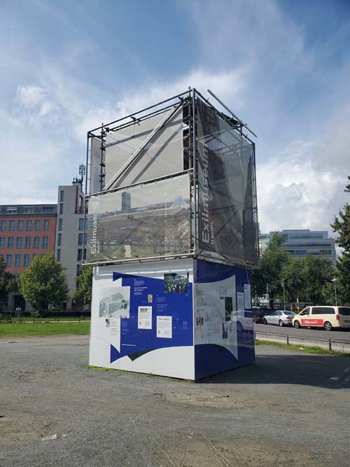 Exilmuseum Display, Anhalter Bahnhof, Berlin, Germany, August 1, 2025