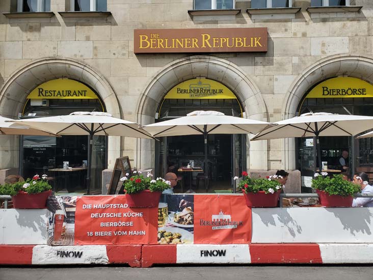 Die Berliner Republik, Schiffbauerdamm 8, Berlin, Germany, July 29, 2025