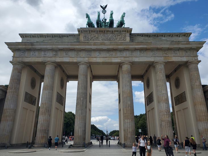 Brandenburg Gate/Brandenburger Tor, Berlin, Germany, July 29, 2025