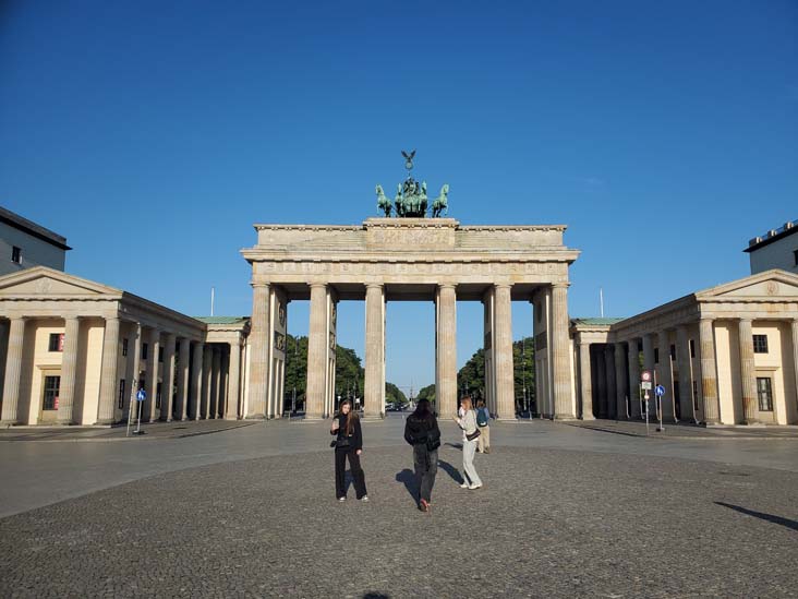 Brandenburg Gate/Brandenburger Tor, Pariser Platz, Berlin, Germany, July 30, 2025