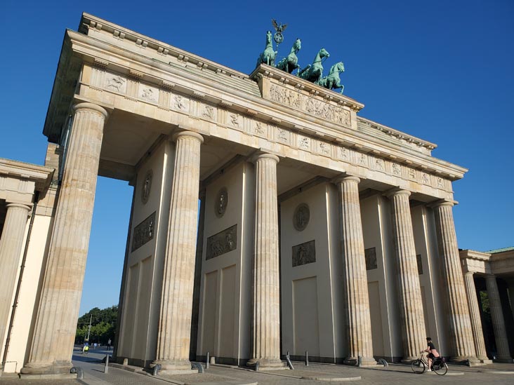 Brandenburg Gate/Brandenburger Tor, Pariser Platz, Berlin, Germany, July 30, 2025