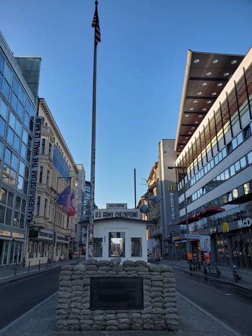 Checkpoint Charlie, Berlin, Germany, July 30, 2025