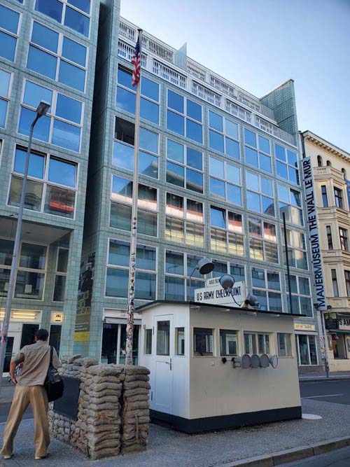Checkpoint Charlie, Berlin, Germany, July 30, 2025