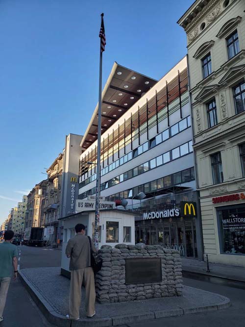 Checkpoint Charlie, Berlin, Germany, July 30, 2025